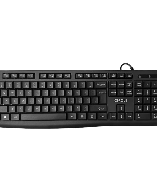 Circle Caliber Wired USB Multi-device Keyboard