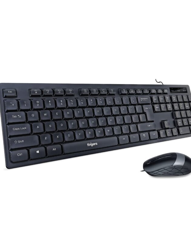 FINGERS Cheesy Wired Keyboard and Mouse Combo