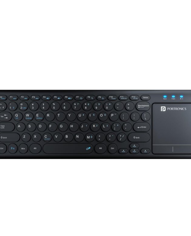 Portronics Bubble Pro Wireless Keyboard with Touchpad
