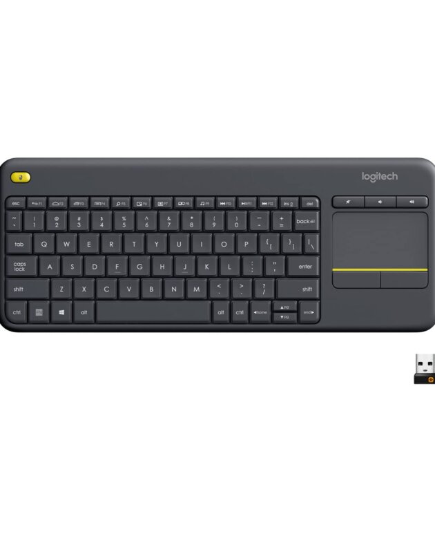 Logitech K400 Plus Wireless Touch TV Keyboard