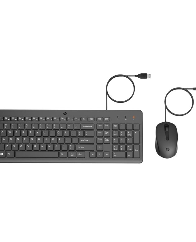 HP 150 Wired Keyboard and Mouse Combo