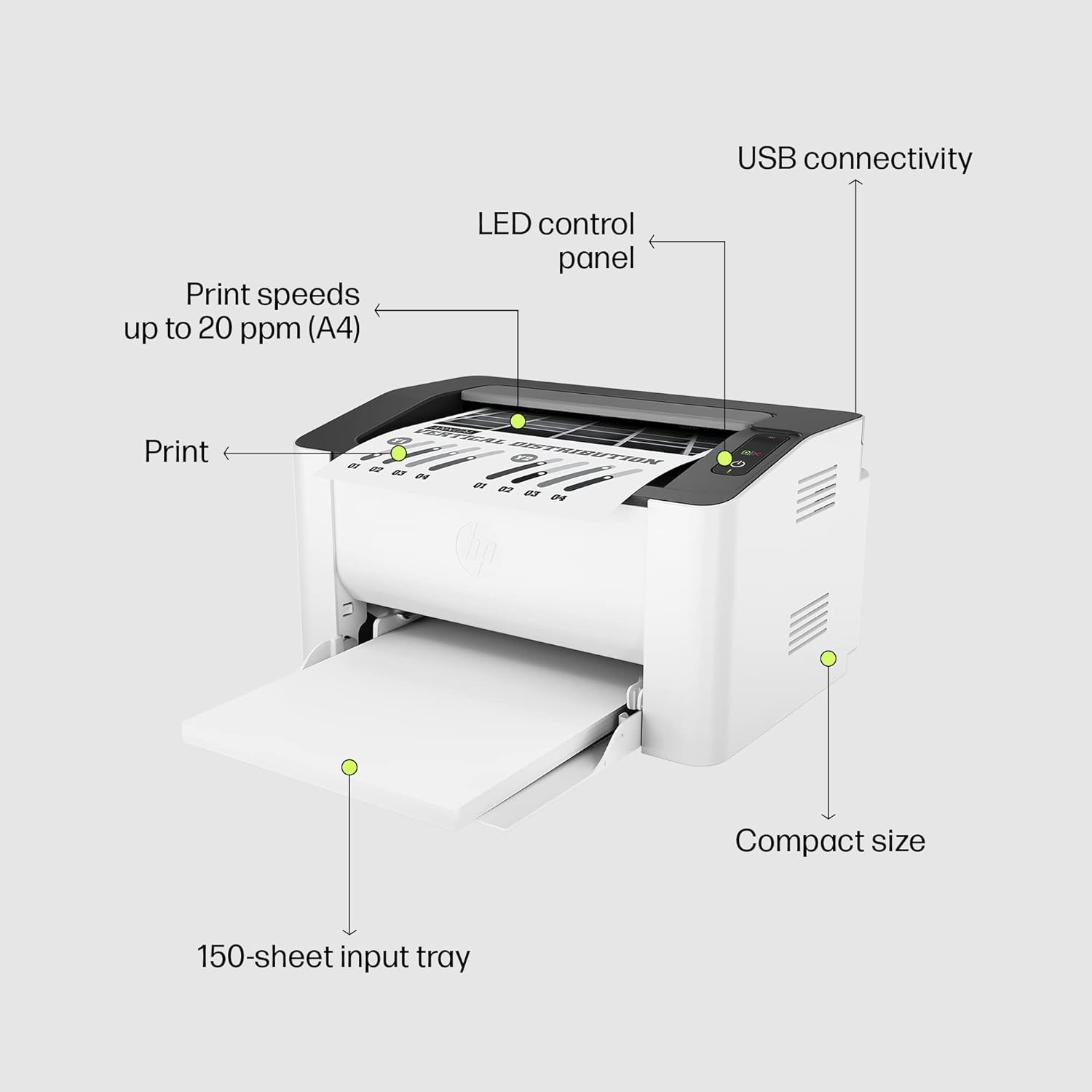HP Laser 1008a Printer - Image 4