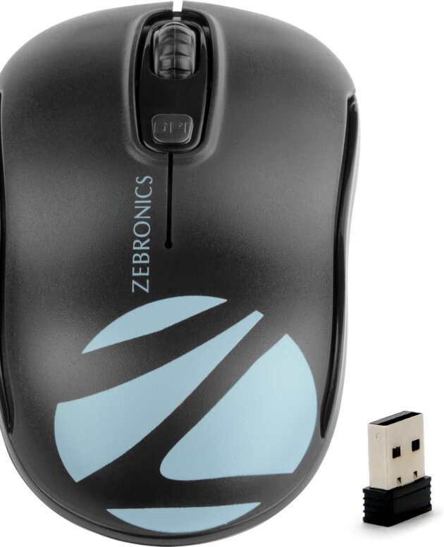 ZEBRONICS Zeb-Dash USB Wireless Optical Mouse