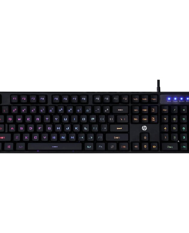 HP K300 Backlit Membrane Wired Gaming Keyboard 4QM95AA#ACJ