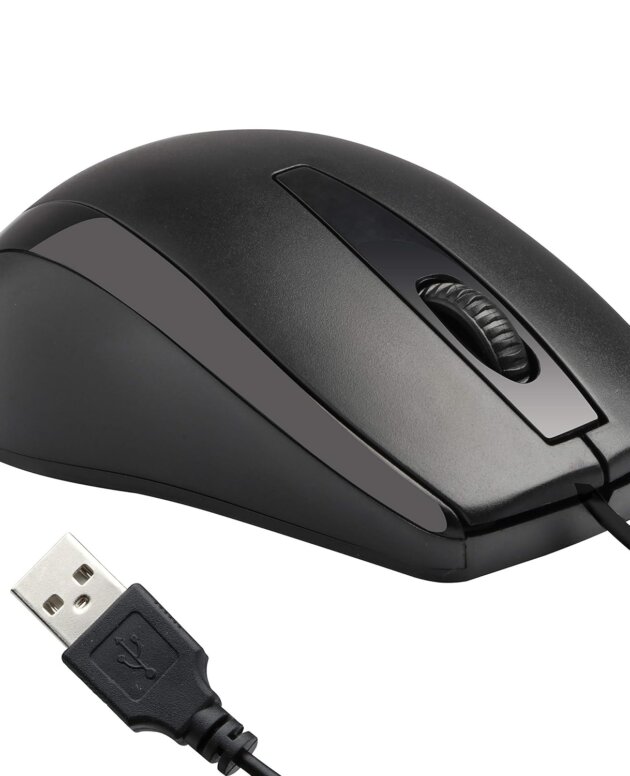Zebronics Zeb-Alex Wired USB Optical Mouse