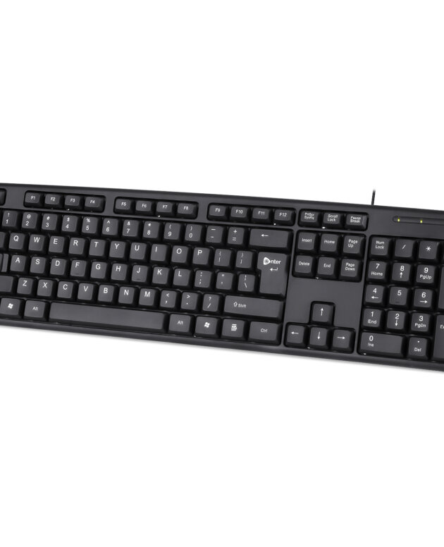 Enter Pinnacle Wired USB Desktop Keyboard