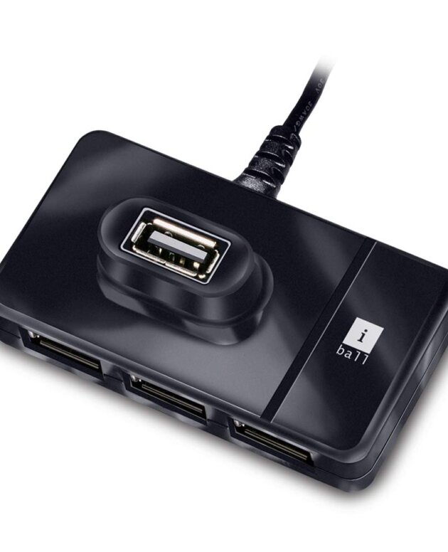iBall Piano 423 4 Port USB Hub