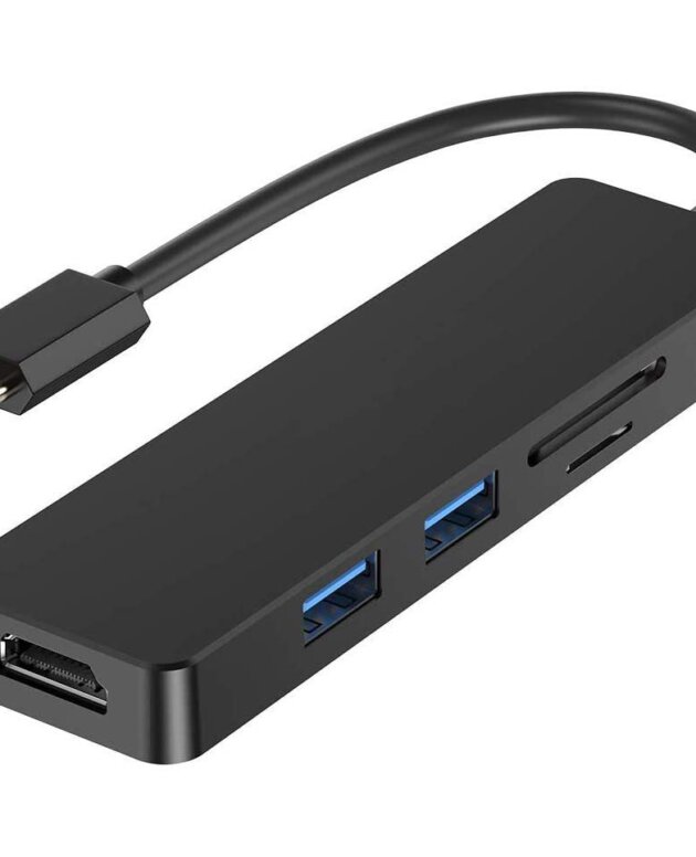 Lapcare Lap-C 5-in-1 Type C USB Hub