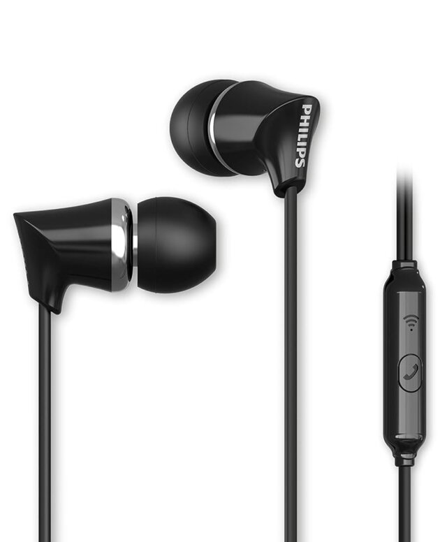 Philips Audio TAE1136 Wired Earphone with Mic