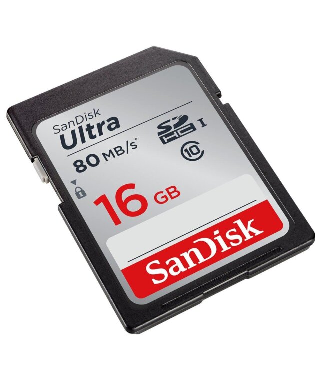 SanDisk Ultra 16GB Class 10 microSD Card