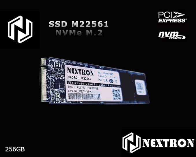 Nextron M22561 256GB NVME M.2 SSD - Image 2