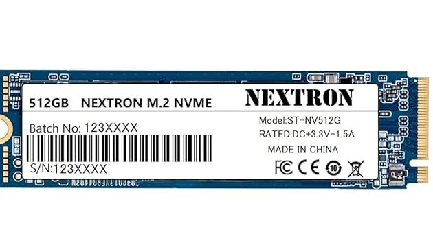 Nextron M25121 512GB NVME M.2 SSD
