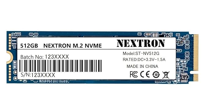 Nextron M25121 512GB NVME M.2 SSD