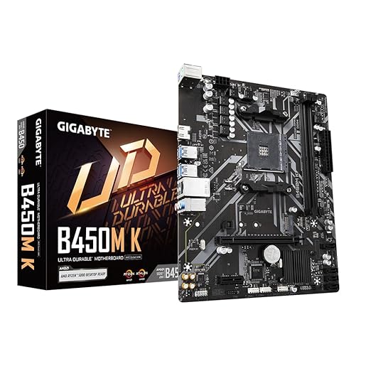 GIGABYTE B450M K Motherboard