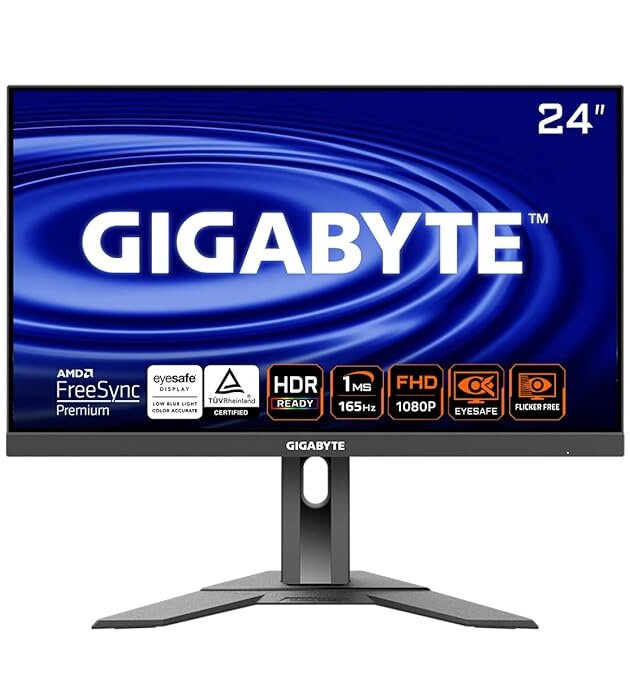 Gigabyte G24F (23.8") Gaming LED Monitor