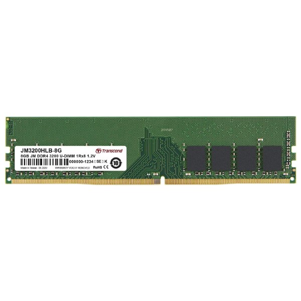 Transcend 8GB DDR4 3200MHz Desktop RAM