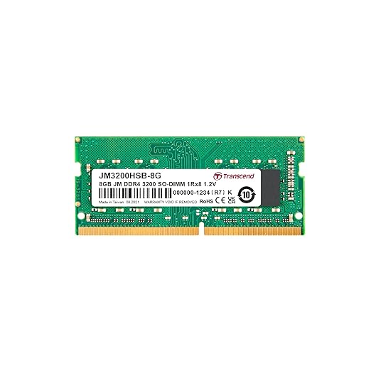 Transcend 8GB DDR4 3200 MHz Laptop RAM