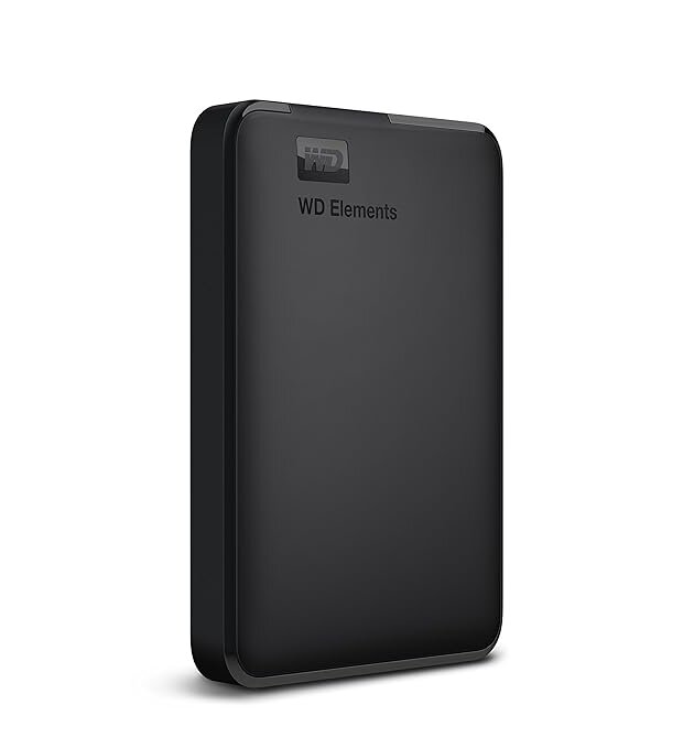 Western Digital WD 5TB Elements Portable Hard Disk Drive