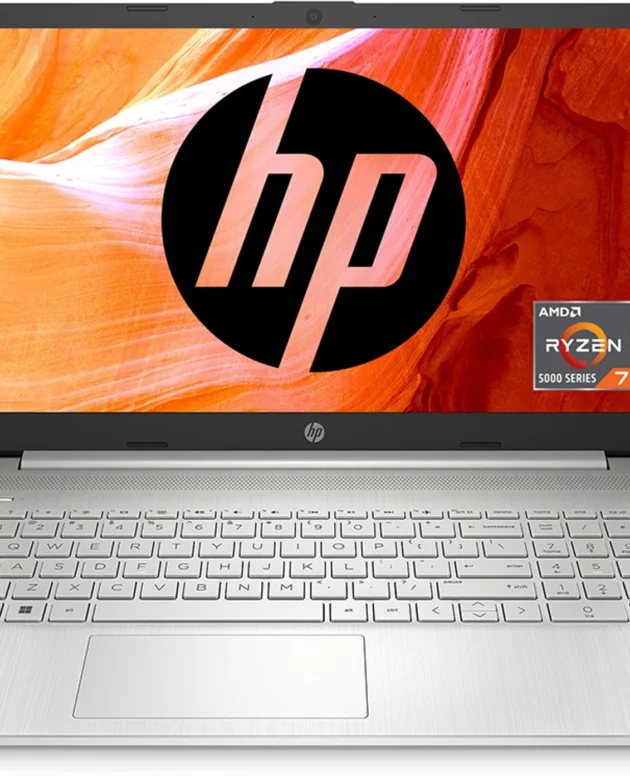 HP AMD Ryzen 7 Octa Core 5700U - (8 GB/512 GB SSD/Windows 10 Home) 14s-fq1083AU Thin and Light Laptop  (14 inch, Natural Silver, 1.46 kg, With MS Office)